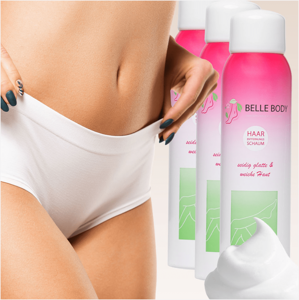Belle Body depilační pěna na odstranění dámského knírku